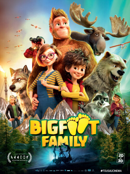 دانلود انیمیشن خانواده پاگنده با دوبله فارسی Bigfoot Family 2020 WEB-DL