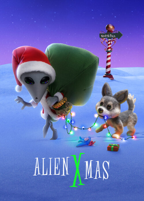 دانلود انیمیشن کریسمس بیگانه با دوبله فارسی Alien Xmas 2020 WEB-DL