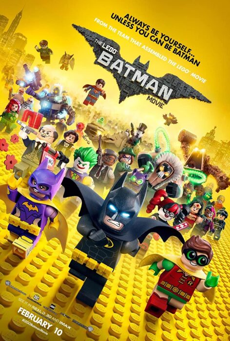دانلود رایگان انیمیشن سینمایی لگو بتمن The LEGO Batman Movie 2017 BluRay